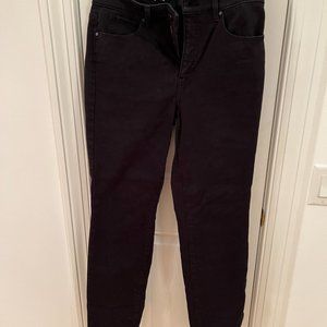 High Rise Black Jeans